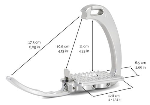 Tech Stirrups Safety stirrups - Medium size
